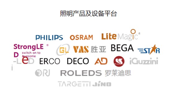 照明產品及設備平臺
