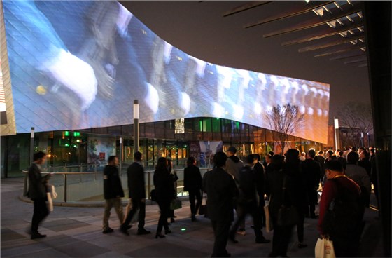 國際傳媒港燈光首秀活動(dòng)盛況