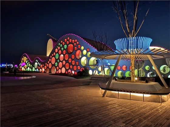 西安國際美術城少兒美術館-東側面