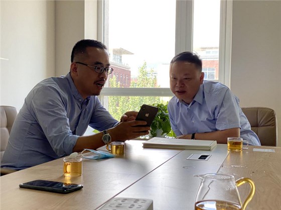 信達(dá)科技一行訪問北京普天智慧科技有限公司