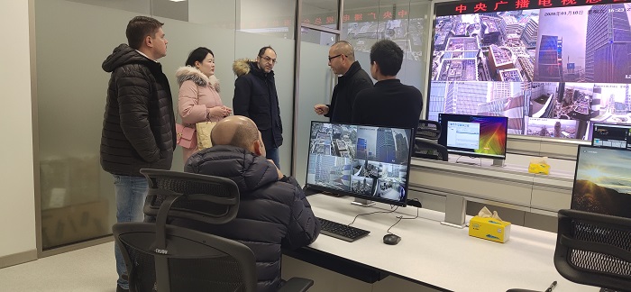 外賓來訪上海項目部