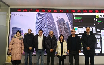 卡塔爾王室一行來(lái)訪上海國(guó)際傳媒港項(xiàng)目部