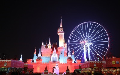 北京石景山游樂園春節(jié)