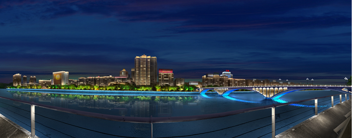 韶關三江六岸夜景照明